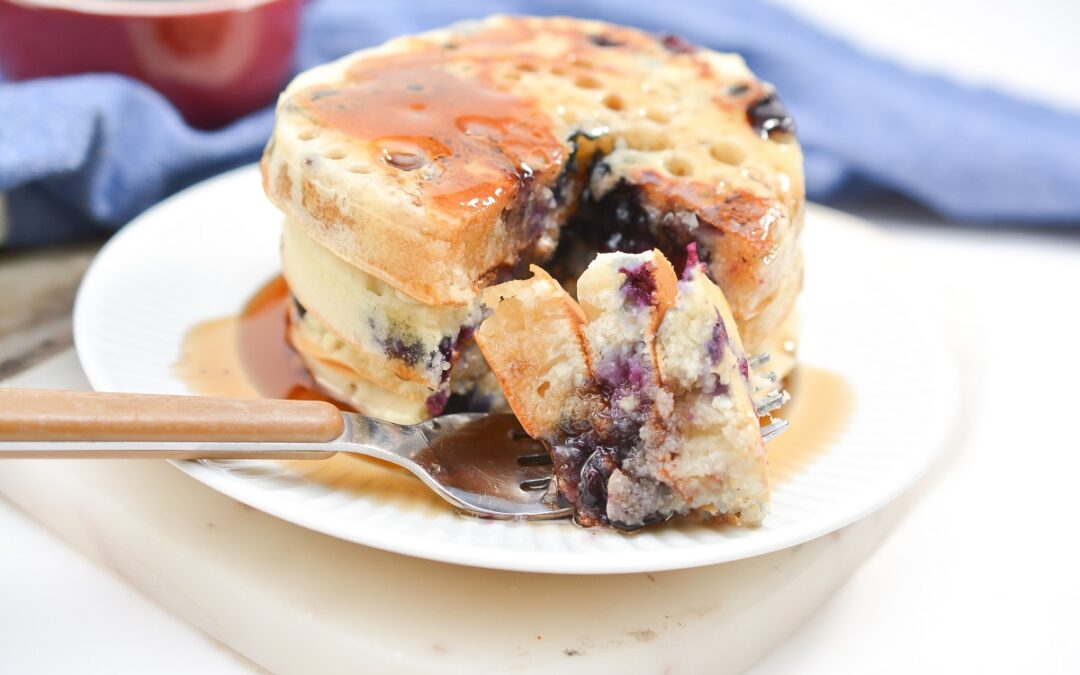 Vegan Blueberry Pancakes