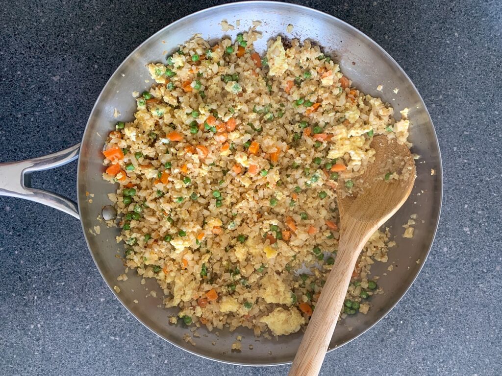 How to Make Spicy Tofu and Fried Cauliflower Rice
