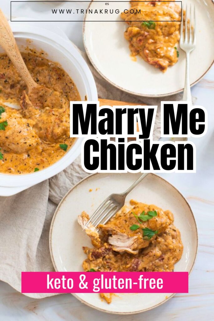 Marry Me Chicken Pinterest Pin.