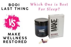 A picture of Last Thing and RESTORED.